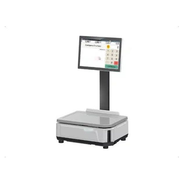 Bilancia prezzatrice con schermo touch